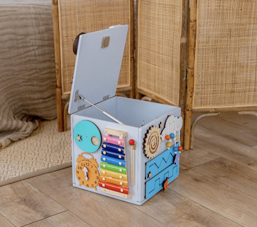 NEW!!! Busy Cube Duo β Play & Store