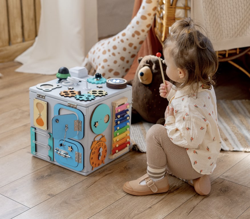 NEW!!! Busy Cube Duo β Play & Store