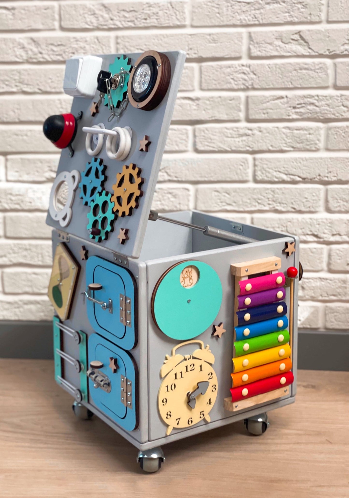 NEW!!! Busy Cube Duo β Play & Store