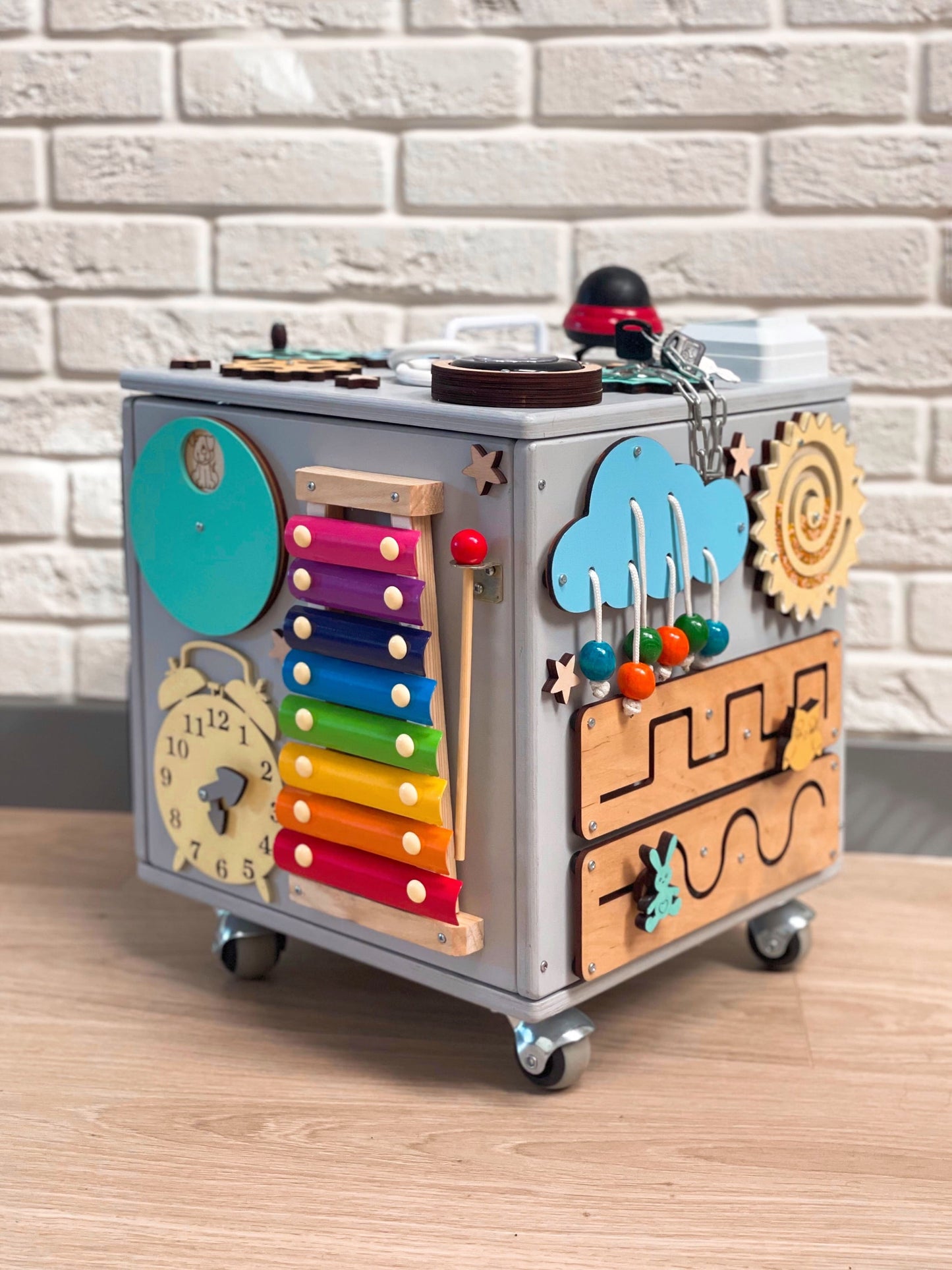 NEW!!! Busy Cube Duo β Play & Store
